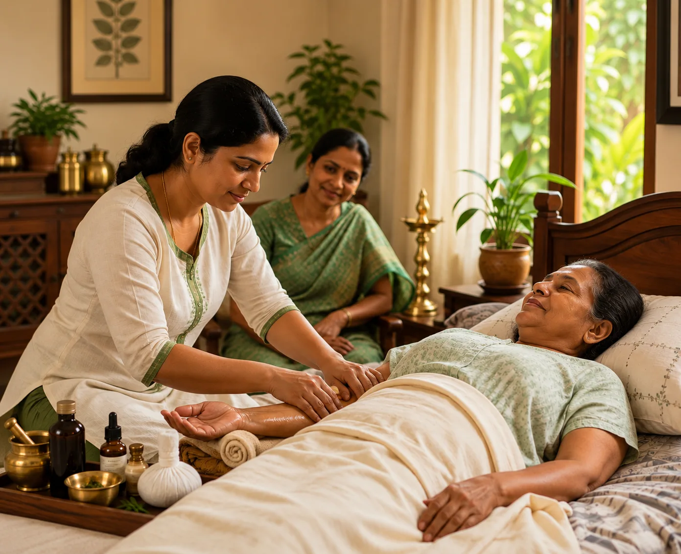 Home Services at Kalpa Kerala Ayurveda